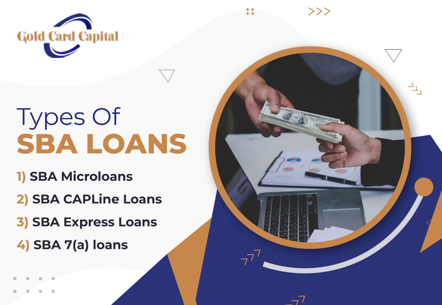 Types of SBA Loans - Goldcardcapital